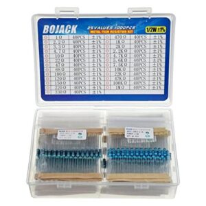 BOJACK Kit de resistencia de 1000 piezas de 25 valores 1_1