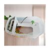 PINVNBY Tanque de tortuga de plástico para reptiles y