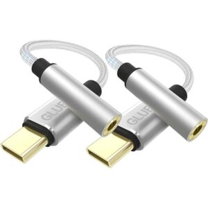GLUBEE Adaptador USB C a conector de auriculares de 0.138_1