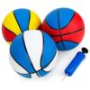 Boley Juego de baloncesto de goma con bomba 3 unidades_1