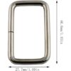 Eoutstanding Heavy Rectangular Loop 10 piezas 112_2