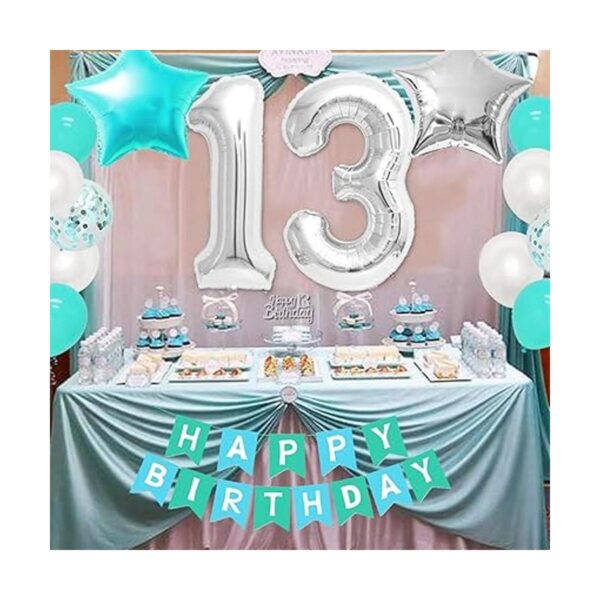Decoraciones de cumpleaños número 13 para niñas_2