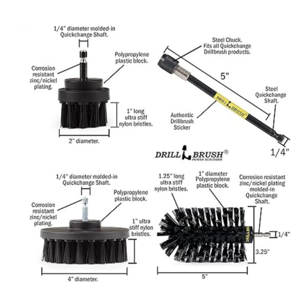 Drill Brush Power Scrubber by Useful Products Cepillos de_5
