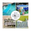 Paquete de 12 accesorios de PVC para codo de 5 vías_3