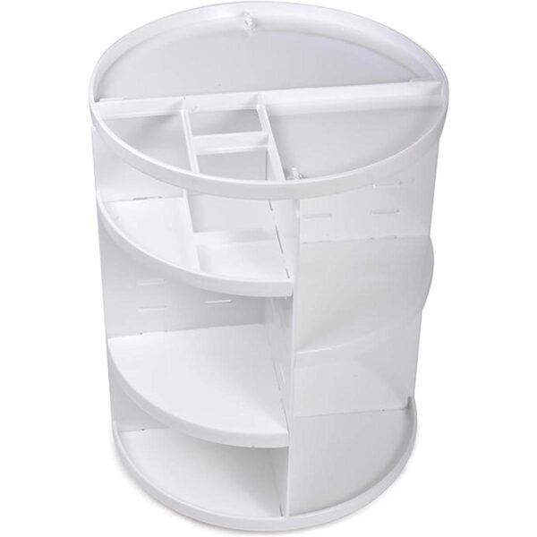 Masirs Organizador de maquillaje giratorio 360 altura_4