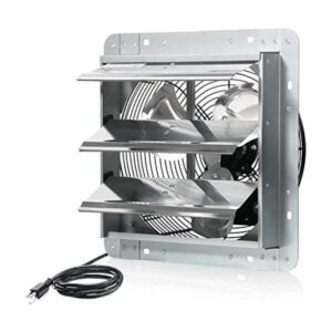 KEN BROWN Ventilador de escape de obturador de 12 pulgadas