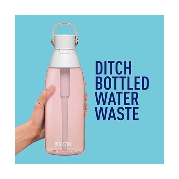 Brita Botella de filtro de agua de plástico 36 onzas_3