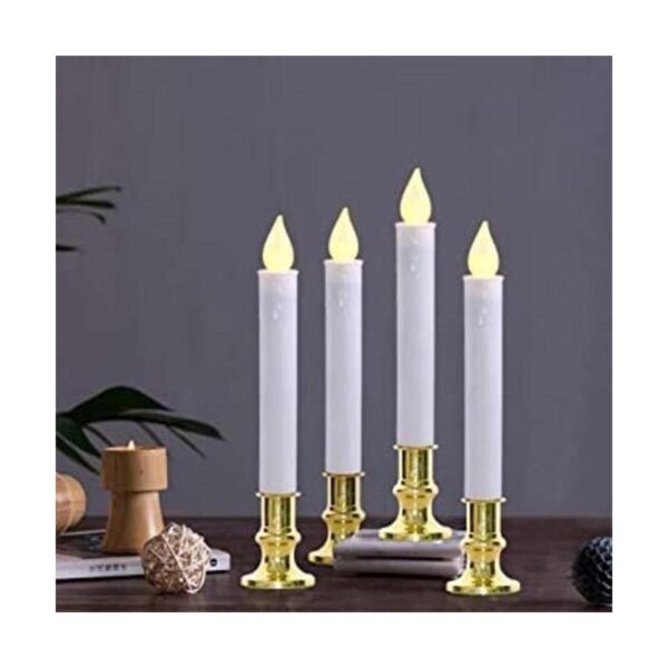 Goothy Velas de Navidad para ventana temporizador