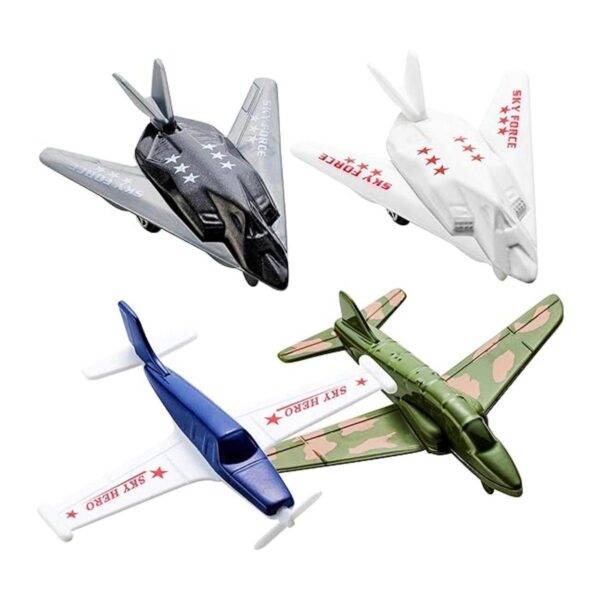 Juguetes de avión Paquete de 12 juegos de avión de