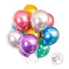 Globos coloridos para fiesta 100 globos metálicos_1