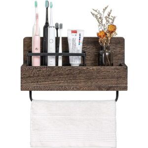 Dahey Soporte para cepillos de dientes montado en la
