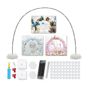 Kit de arco de globos grande con base pesada gran_1