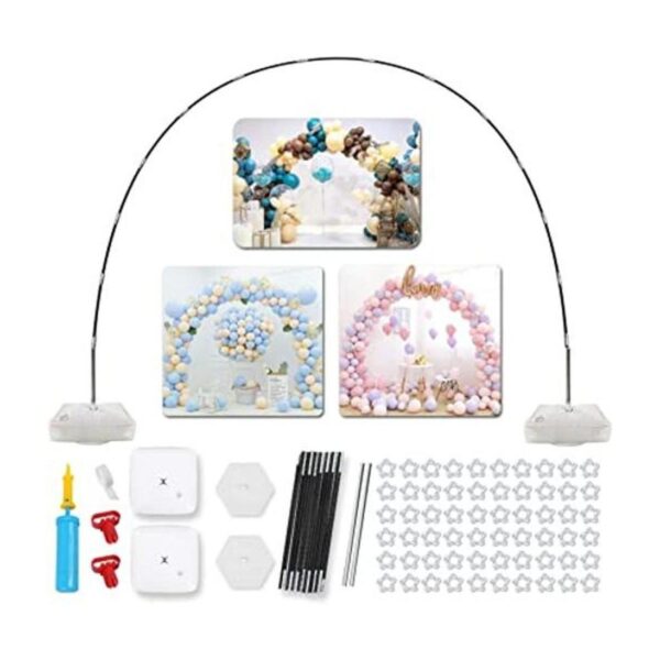 Kit de arco de globos grande con base pesada gran_1