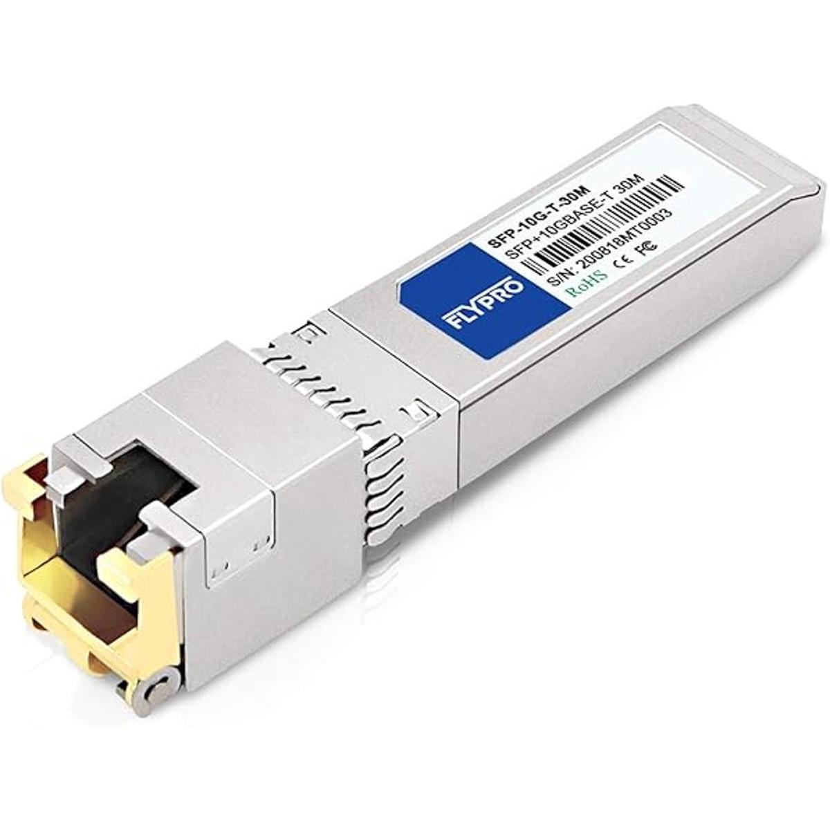 FLYPROFiber Transceptor 10GBaseT SFP módulo de cobre