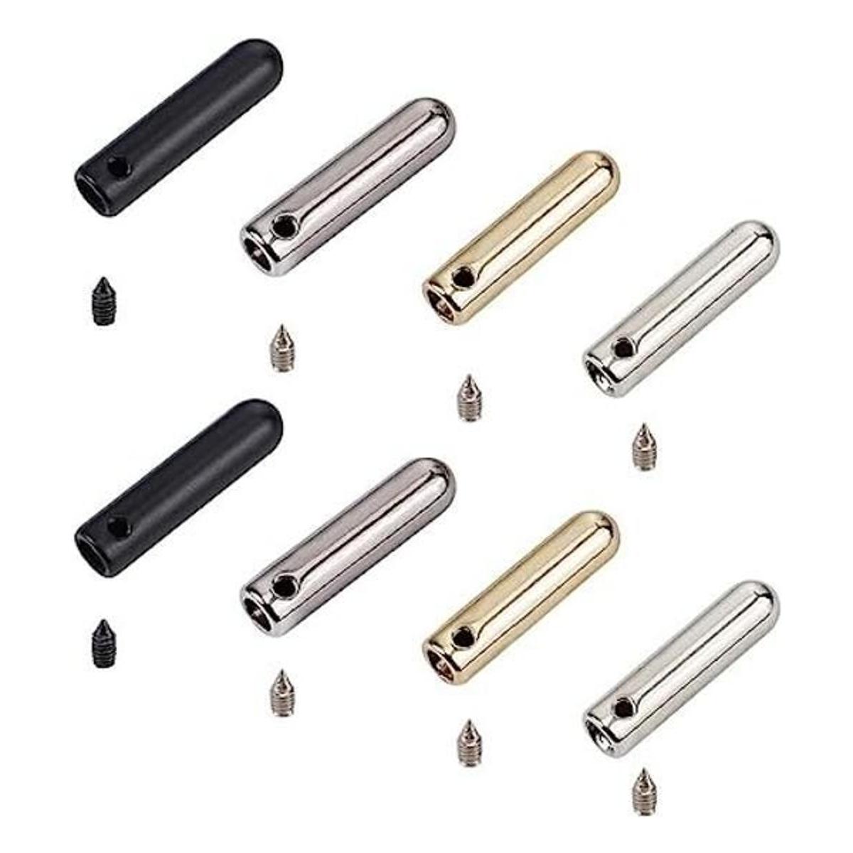 NBEADS 24 juegos de tornillos para cordones de zapatos 4