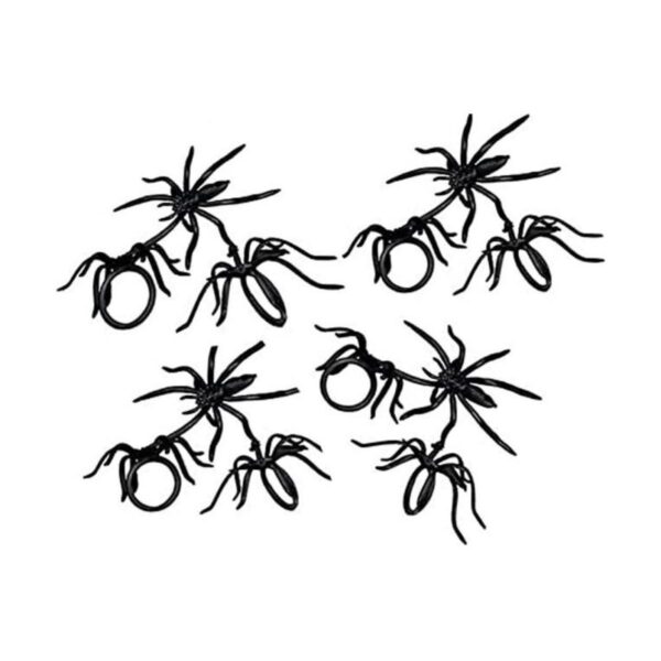 Anillos de araña y recuerdos de fiesta de Halloween_1