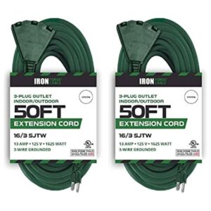 Paquete de 2 cables de extensión para exteriores de 50_1