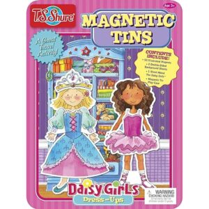 Bendon Daisy Girls Dress Up Magnetic Tin Playset with 3_1