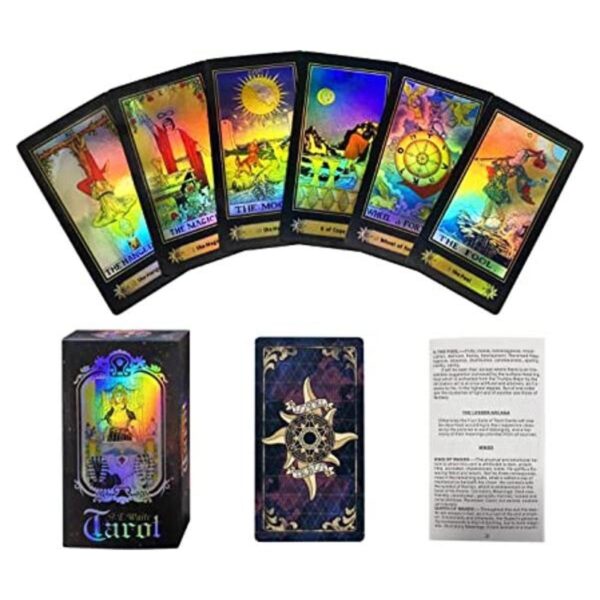 Juego de cartas de tarot 78 piezas de cartas de previsión_1