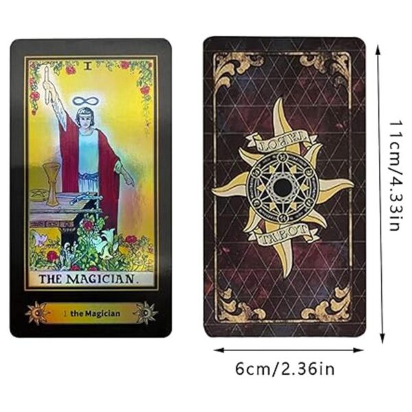 Juego de cartas de tarot 78 piezas de cartas de previsión_2