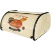 Caja de pan de cocina contenedor de metal inoxidable para_1