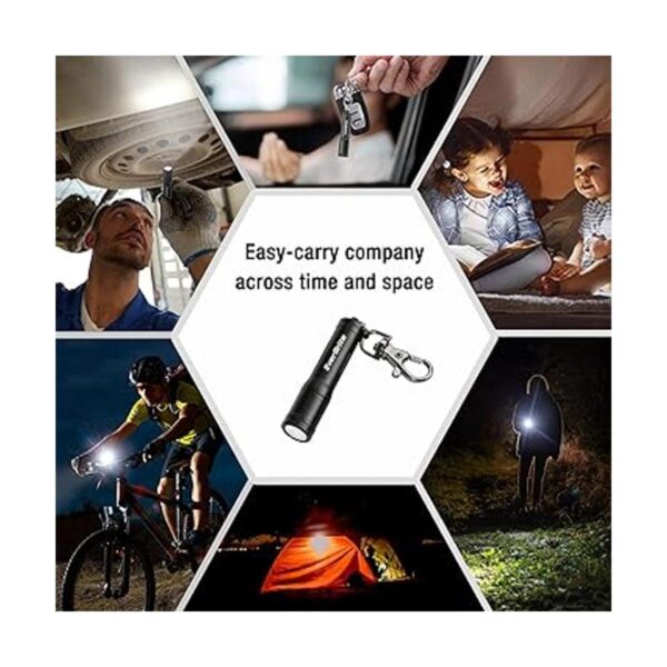 EverBrite Mini linterna LED de alto lúmenes llavero EDC