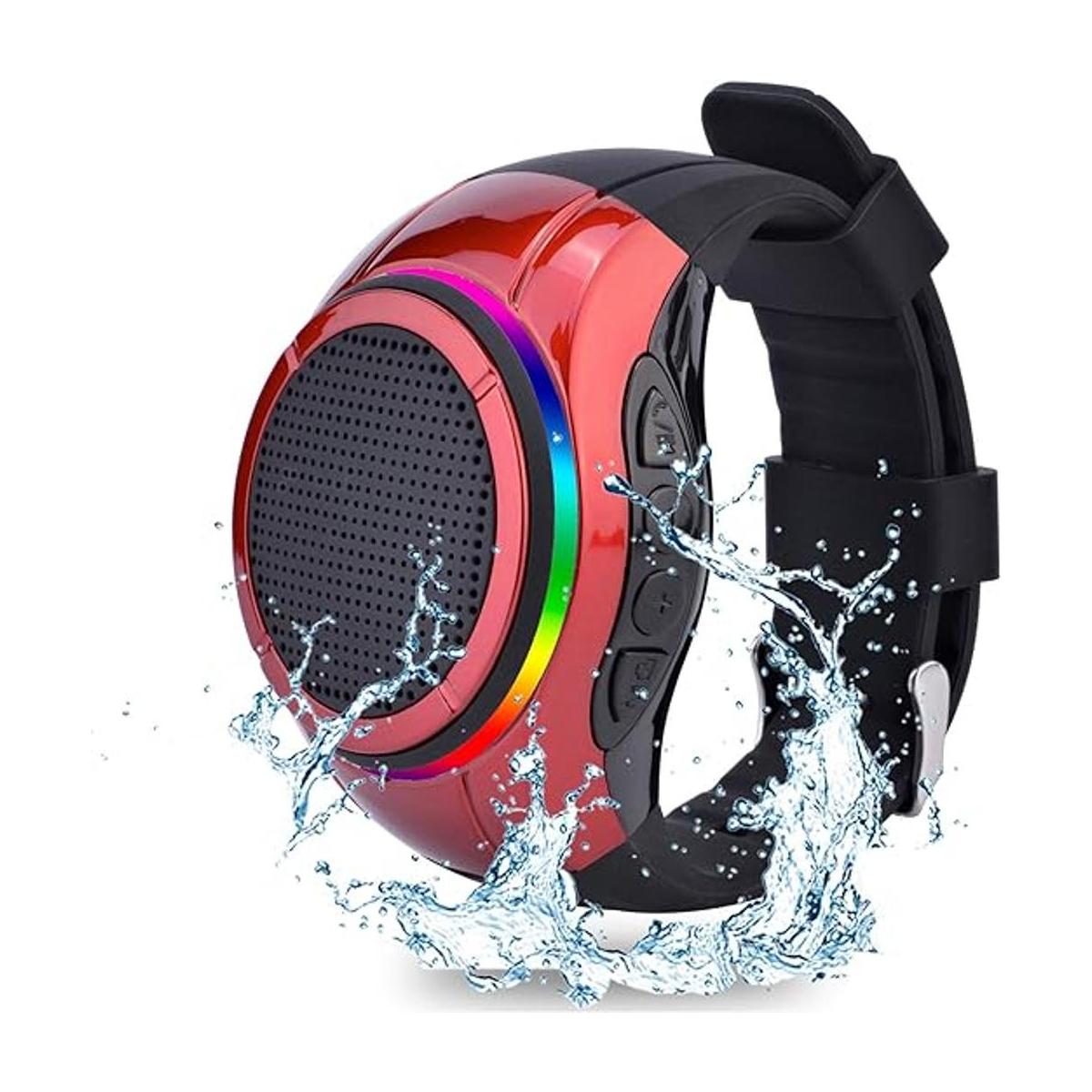 Frewico X10 Reloj de altavoz portátil con reproductor de