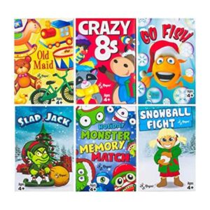 Regal Games Kids Holiday Card Games Includes Old Maid_1