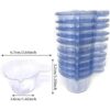 Honbay Juego de 100 vasos dispensadores desechables de