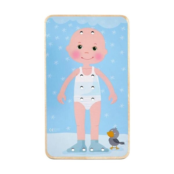 HABA Juego de enhebrar Dress Me