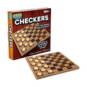 Gamie Juego de mesa para damas de madera juego de mesa_1