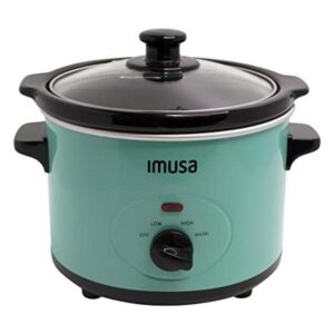 IMUSA USA GAU80113T Olla de cocción lenta verde azulado
