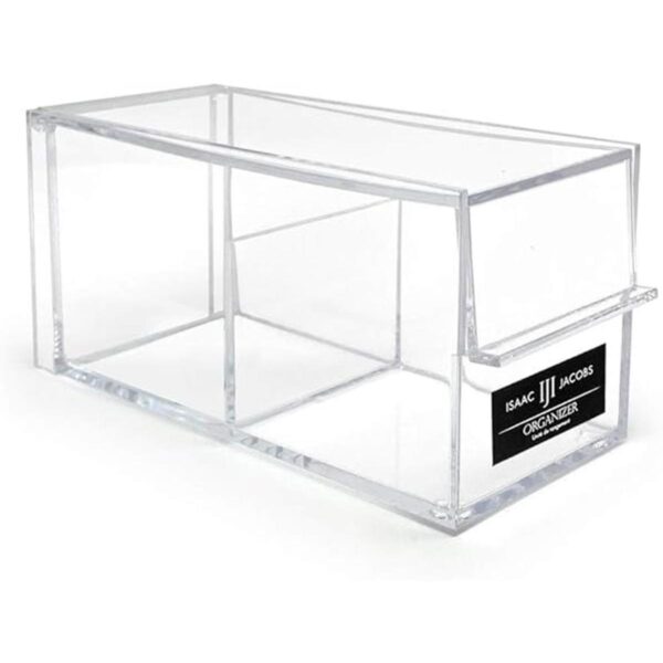 Isaac Jacobs Organizador rectangular de acrílico