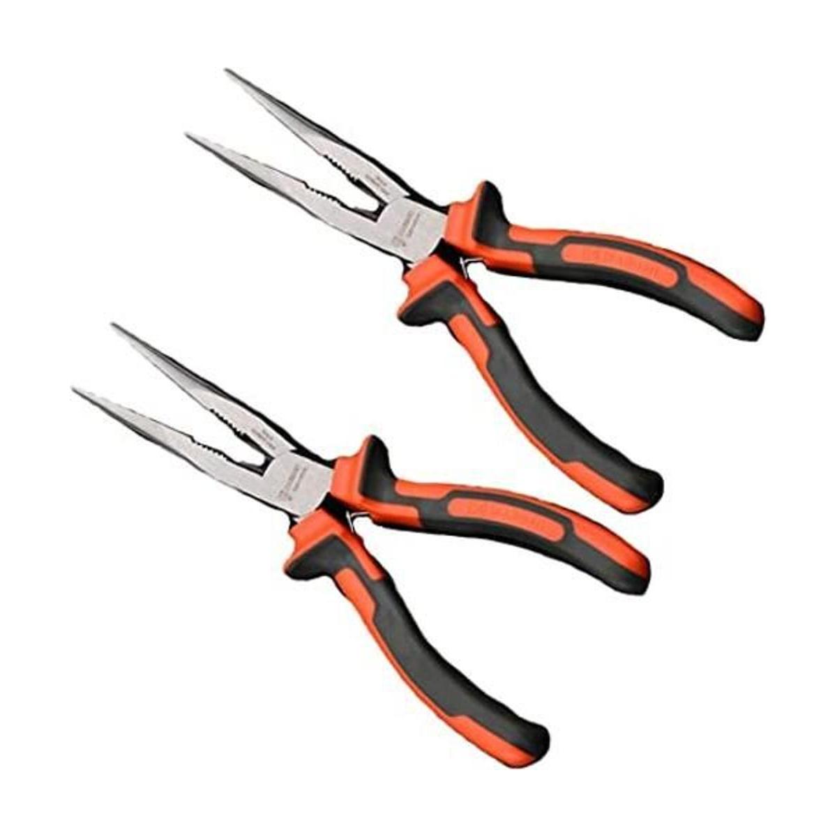 Edward Tools ProGrip Alicates de punta de aguja de 6