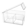 Isaac Jacobs Organizador rectangular de acrílico