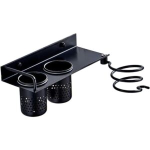 Homwel Soporte de pared para secador de pelo organizador_1