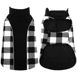 Kuoser Abrigo reversible para perros para climas fríos_1
