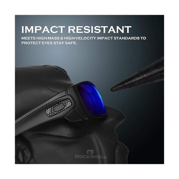 RockShell lentes polarizadas de repuesto para Oakley Flak_5