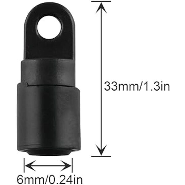 JCBIZ Juego de 12 accesorios multiusos para canoa 0.236_6