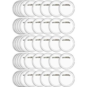 BUYGO O 50 insignias de botón de diseño acrílico de 2.4_1