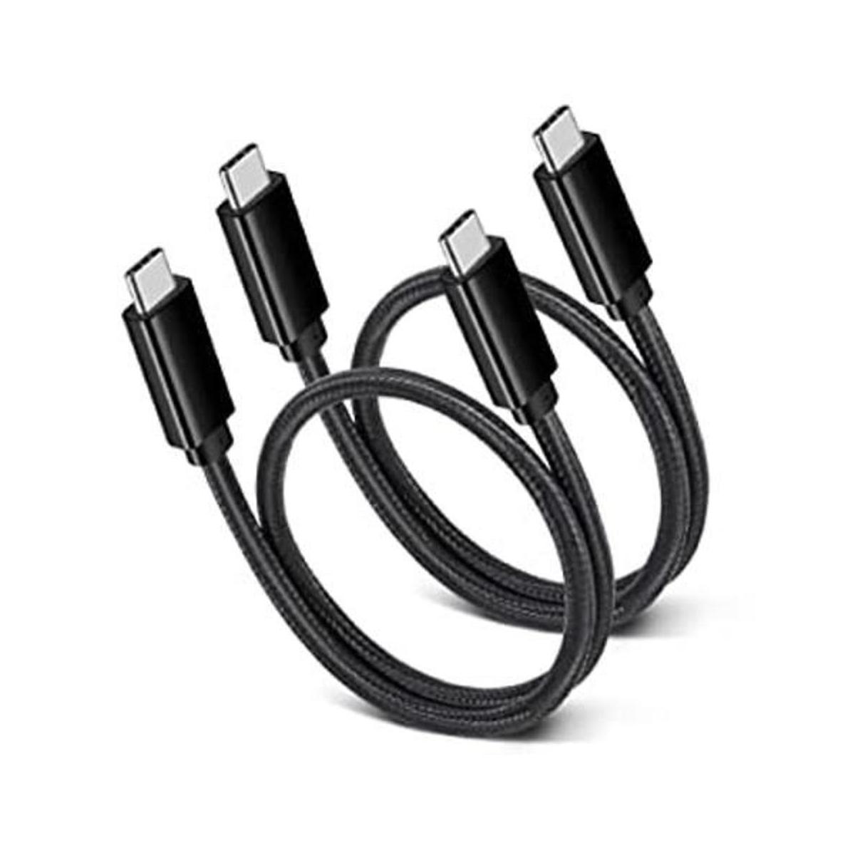 Besgoods Cable USB C a USB C corto de 100 W USBC 3.1