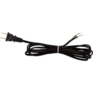 Creative Hobbies cable de lámpara negro 12 pies de largo_1