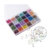 PH PandaHall 1200 unidades de 24 colores de focos de