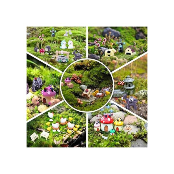 Dracarys 100 piezas de accesorios de jardín de hadas kit_2