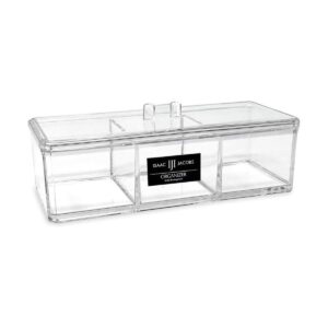 Isaac Jacobs Organizador apilable rectangular de acrílico_1