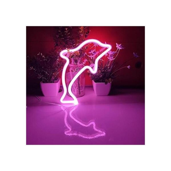 JYWJ Letrero de neón con luces LED funciona con 3 pilas_2
