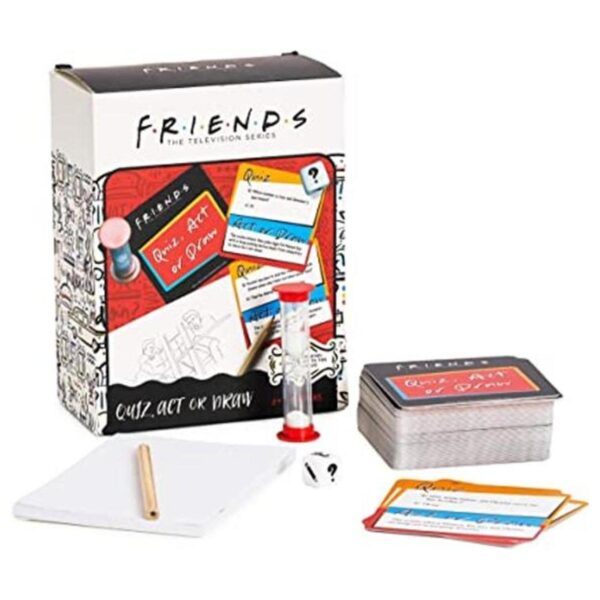 Paladone Friends TV Show Quiz Act or Draw Game Producto_1