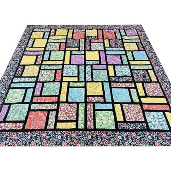 Paquete de 50 cuadrados de tela de algodón de 10 x 10