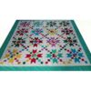 Paquete de 50 cuadrados de tela de algodón multicolor de 8