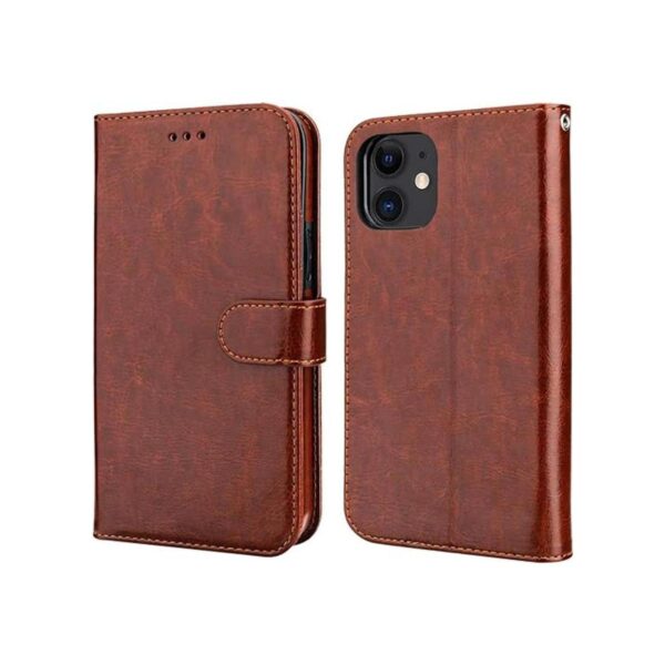 Bocasal Funda tipo cartera para iPhone 11 con tarjetero de_3
